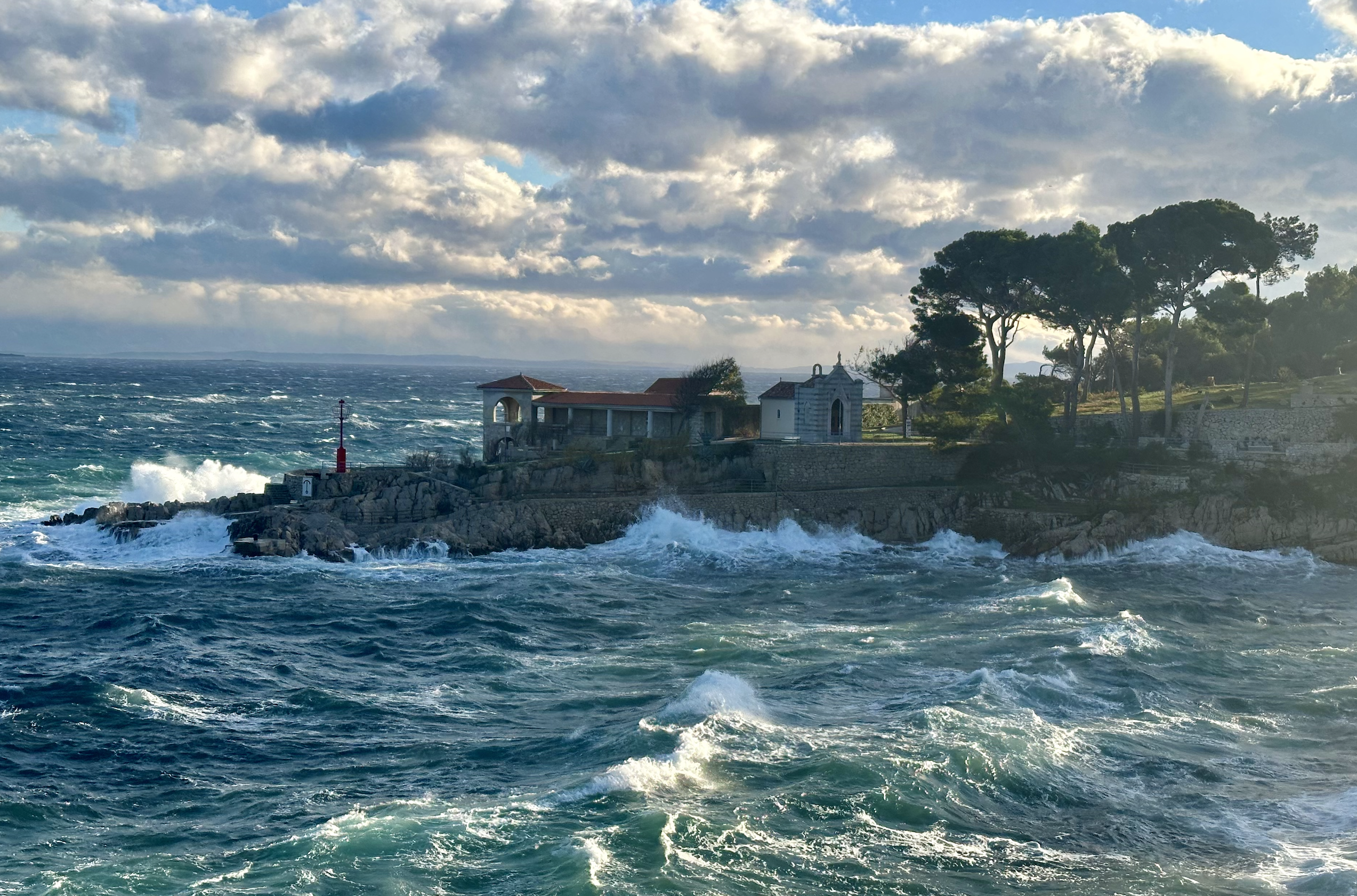 Der erste Anflug der Bora auf Lošinj!